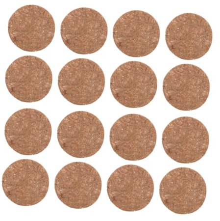 POPETPOP 16stücke Kokosfasermatte Brutmatte Für Pflanzen Matten Für Pflanzgefäße Natürliche Nistunterlagen Taubeneiermatten Brutvogelunterlage Taubenhausunterlage Liner Für