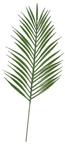 Künstliche Pflanzen, Farngrünes Blatt, Heim-/Gartendekoration, Areca-Palme, tiefgrün