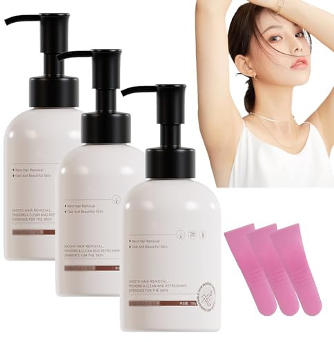 Multizone Soft Depilatory Cream, Multizone Soft Enthaarungscreme, Sanfte Körper- und Gesichtshaarentfernungspaste für empfindliche Haut (3PCS)