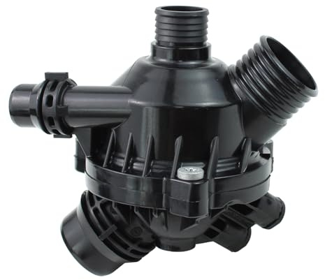 Thermostat Housing for B-M-W 1 3 5 6 7 Series E60 E61 E63 E64 E65 E66 E67 | for E81 E82 E87 E88 E90 E91 E92 E93 X1 E84 X3 E83 F25 Z4 E85 E86 E89 2004-2016 Petrol