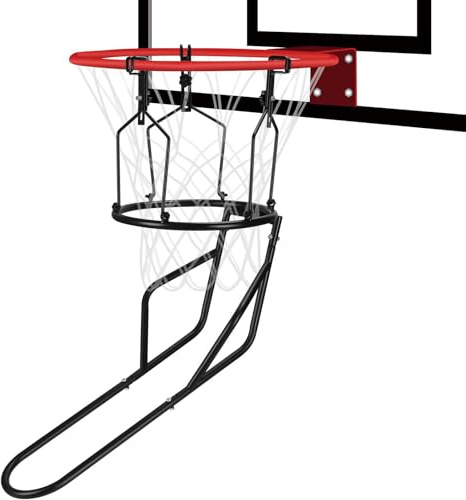Thmins Basketball Rebounder with Rotatable Return Chute