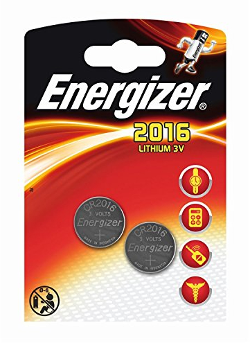 30 x Energizer CR2016 Coin Battery Batteries Lithium 3V for Watches Torches Keys