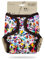 Petit Lulu Größe 2 PUL Überhose (5-16 kg) | Druckknöpfe | One Size Windelüberhose | Baby Windelhose | Waschbar & Wasserdicht | Stoffwindeln | Hergestellt in EU (Folklore)