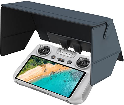 CYNOVA DJI Mini 3 Pro RC Sun Hood,Sonnenblende für DJI Mini 3 / DJI flip Mini 3 Pro RC Fernbedienungs Schutz Bildschirm Monitor Abdeckung, Drohne Zubehör
