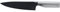 WMF Ultimate Black Kochmesser 34 cm, Made in Germany, Küchenmesser, Diamond Cut, Klinge 20 cm, sicherer Fingerschutz, ergonomischer Griff