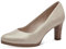 Tamaris Damen Klassische Pumps, Frauen Absatzschuhe,elegant,Absatzschuhe,high Heels,hochhackige Schuhe,stoeckelschuhe,Champagne,41 EU