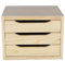 WELL HOME - Cajonera con 3 cajones 39x30x29,5cm