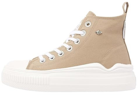 British Knights Damen Kaya Flow MID Sneaker, Taupe, 40 EU