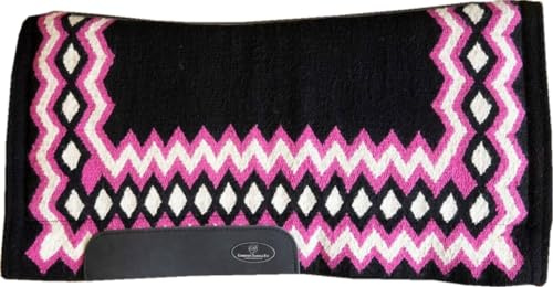 Western Imports CSF Westernpad anatomisch, schwarz/pink