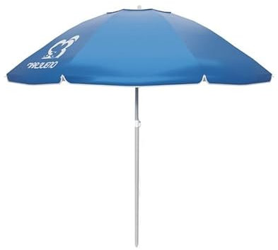 Marbueno Summer Parasol en nylon aluminium de couleur assortie, 160 cm, Couleurs assorties, grand