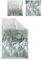 Irisette Mako-Satin Bettwäsche Wave 8568 petrol 1 Bettbezug 135 x 200 cm + 1 Kissenbezug 80 x 80 cm