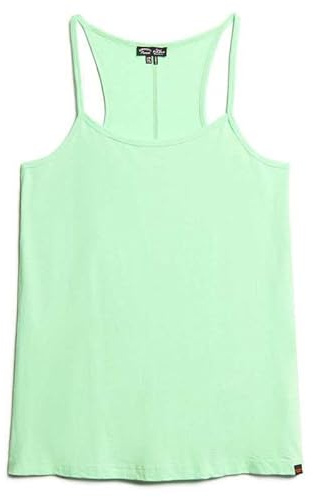 Superdry Damen Studios Tanktop mit Trägern Hemlock Grün 36