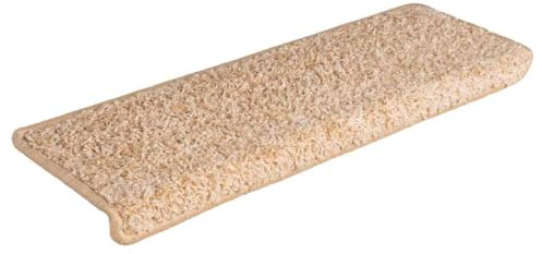 vidaXL Stufenmatten 30 STK. 65x21x4 cm Gold Rechteckiger Rand