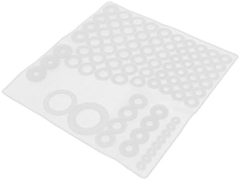 NULYLU 79stücke Silikon Dichtungsscheiben Für Wasserhahn Spülbecken Sanitär Reparatur Zubehör Ersatzteile Unterlegscheiben Teil Kit