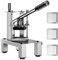 TOPCHANCES Commercial Potato Vegetable Chopper, Heavy Duty Professional Food Dicer Stainless Steel French Fry Cutter with 3 Blades Potato Slicer for Restaurant & Kitchen Home