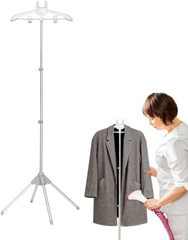 Soporte De Vapor Para Ropa - Estante De Vapor Para Ropa | Perchas Para Vaporizador De Vaho | Soporte De Vaho De Vestimenta | Planchar Plegable Vertical Para Colgar A Mano | Soporte Planchar Colgante