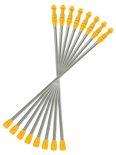 HEMOTON 8 Pièces Tige Inoxydable pour Pulvérisateur de Jardin de Extension Pratique pour Épandre Produits de Pulvérisation Compatible Plupart Pulvérisateurs Électriques