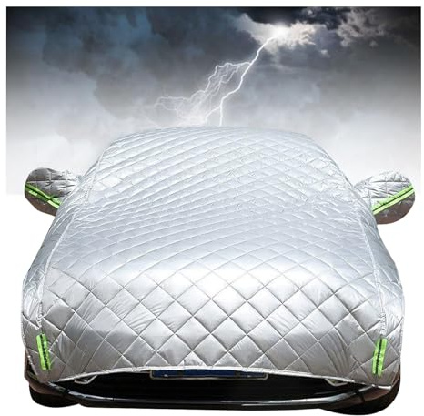 Autogarage Abdeckung Hagelschutz Für Mercedes-Benz SLK R170(1996-2004),Auto Abdeckplane Winter,Halbgarage Abdeckung Wasserdicht und Sonnenschutz und Schneefest srt237p