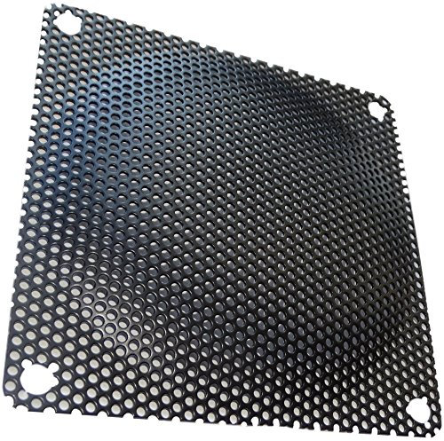 AERZETIX: 2 x Rejilla de protección 92x92mm ventilación para Ventilador de Caja de Ordenador PC C15149