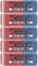 Faber-Castell 187040 - Radierer Latex-free, Tinte/Blei, 7070-40 (5 Stück)