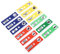12pcs Plastic Prepared Microscope Slides - Biology Lab Specimens, Portable, Educational (Mixed Pack)