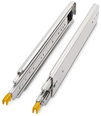 1 Paar Vadania Schwerlastauszüge 650 mm Kugelauszug mit einer Belastbarkeit von 200 kg und Feststellfunktion von SOTOOLS