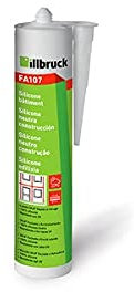 Mastic silicone batiment FA107 Transparent 310ml Illbruck
