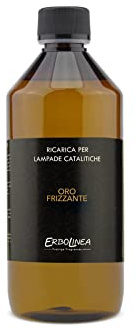 Erbolinea - Liquido per Lampada catalitica - Oro frizzante 500 ml