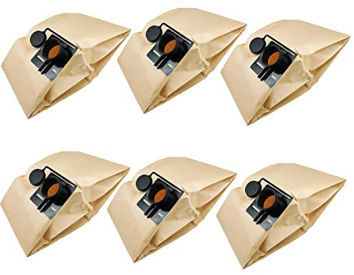 6 Sacs d'aspirateur Remplacement pour Festool 452970, 452971, CT/CTM22, CT 11, CT 22, FIS-CT 22, CTL-5, CTM-20, CTM-22, CTM-5, CTL-22, CT-22, CT-20, CT-5, CTL-20, CT-11