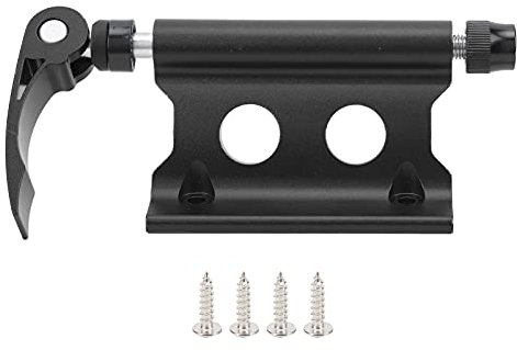 Quick Release Bike Fork Mount, Aluminium Alloy Bicycle Front Fork Holder with Fixing Clip for Trucks Trailers Wall Mount | Secure Cycle Storage Transport Accessories | Car-Carry Rack Installation