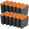 Honsaifau Sanding Blocks 12 Pack Wet and Dry Dual-use, Coarse and Fine Sanding Sponges - 60/80/100/120/180/220 Grits 12 Different Specifications, Washable and Reusable, for Wood Metal Wall Polish