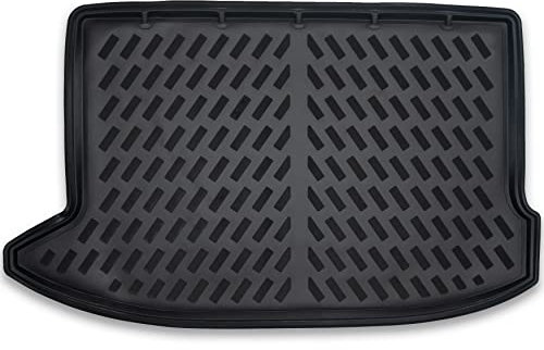ELMASLINE 3D Gummi Kofferraumwanne für Hyundai KONA (Elektro) 2017-2023 | Zubehör Kofferraummatte Kofferraumabdeckung