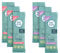 Blaue Helden 6er Duschgel Nachfüll-Pulver Mix für 1,8l Duschgel (3x Rose & Peach, 3x Feige & Bergamotte) | Vegan | Biologisch abbaubar| Ohne Mikroplastik