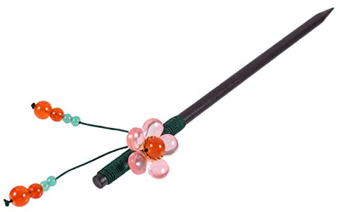 Mikinona Horquilla para El Pelo Estilo Retro Chino Accesorio para El Pelo Vintage Hecho a Mano para Mujeres Y Niñas