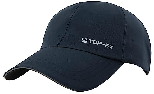 TOPEX XL/XXL wasserdichte Baseball Cap Herren Running Cap Sommer Kappe Sonnenhut Basecap Sports Golf Cap Tennis Laufkappe UV-Schutz M/L Marine