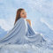 MH MYLUNE HOME Kühldecke Ultra Leichte Sommerdecke Arc-Chill Q-Max>0.458 Kühlende Bettdecke 150x200 Sommerbettdecke Kuscheldecke Wohndecke Reisedecke Cooling Blanket (Blau, 150 x 200 cm)