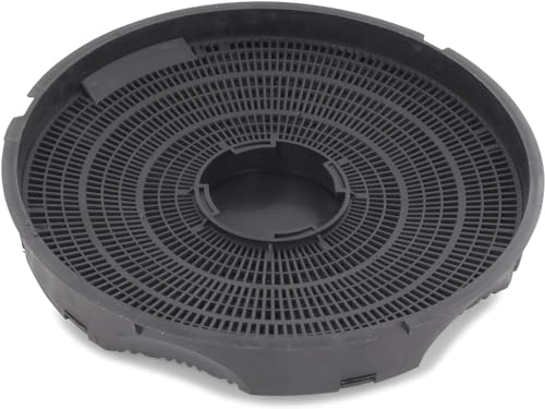 RYELDOM - Filtro ai carboni attivi Modello TYP 30 per cappe da cucina. Diametro 24 cm