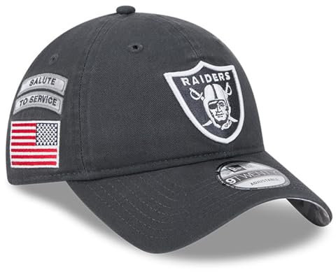 New Era Herren NFL 2024 Salute to Service 9TWENTY verstellbare Mütze