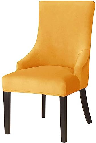 Samt-Schonbezug für Armlehnen, ohne Armlehnen, für Esszimmer, Bankett, C1 Stück