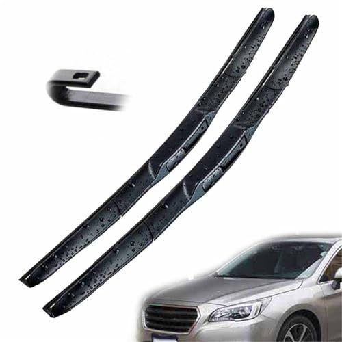 BMDBD Frontwischerblätter Für Subaru Für Legacy BN BS 2015 2016 2017 2018 2019 Windschutzscheibe, Fensterreinigung, Auto-Regenbürsten 26+17 Scheibenwischer