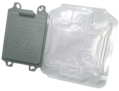 5Pcs Protective lid LGA17XX 18XX CPU Socket Protector Cover + 5Pcs CPU case Holder Protector Cover for LGA 1700 1800