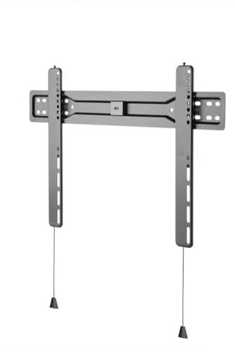 Soporte para Monitor TV sobremesa - Soporte Pared para TV Perfil bajo, Soporte TV Pared Fijo 37 90, Soporte TV Extensible con cordón magnético, soporta hasta 110 Libras
