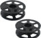 Empty Cable Wire Wrap Reel Drum - Cable Reel Drum Fits for Christmas Lights Rope Cables Filament, Rotating Cable Storage Cord Reel，Empty Cable Wire (2 Pack)