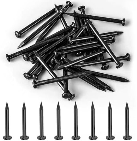 270 PzChiodi per Quadri Muro, Chiodi Cartongesso Legno, 30 mm Chiodi in Acciaio a Testa Piatta per Muratura Mattoni Ferramenta Cemento Appendere Quadri