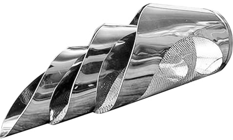 Pala de Tierra | 3 Palas de Acero Inoxidable para jardineras y Suelos | Herramienta de trasplante portátil con Mango ergonómico para jardineros Principiantes y confirmados