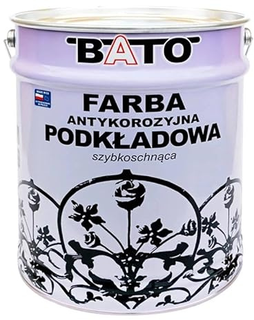 SCHNELLTROCKNENDE ANTI-KORROSIONSFARBE, GRUNDIERUNG, WEISS, 20 L