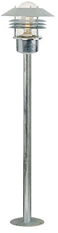Nordlux Außenleuchte VEJERS Standleuchte, 92cm, E27, IP54, verzinkt EEK: A++ - D
