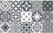 Stickers muraux Cuisine - Sticker Mural - Carreaux de Ciment adhésif Mural - Stickers Muraux azulejos - Sticker Carrelage adhesif Mural Salle de Bain 10 x 10 cm - 15 pièces Carreau de Ciment adhesif