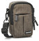 CULLMANN - 90241 - MALAGA Compact 400 Kameratasche für Kompaktkameras, braun - Innenmaße: 70x120x50mm - wasserabweisend durch 450D Rip-Stop Polyester PU-Beschichtung