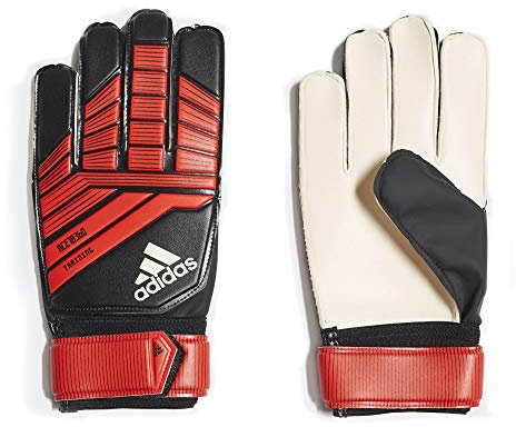 adidas Herren Spielerhandschuhe Predator Training Torwarthandschuh, schwarz/rot, 10 (9.2 cm), CW5602